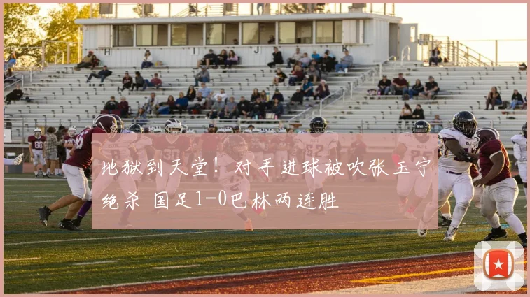 地狱到天堂！对手进球被吹张玉宁绝杀 国足1-0巴林两连胜